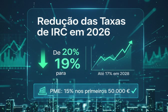 Redução das Taxas de IRC em 2026