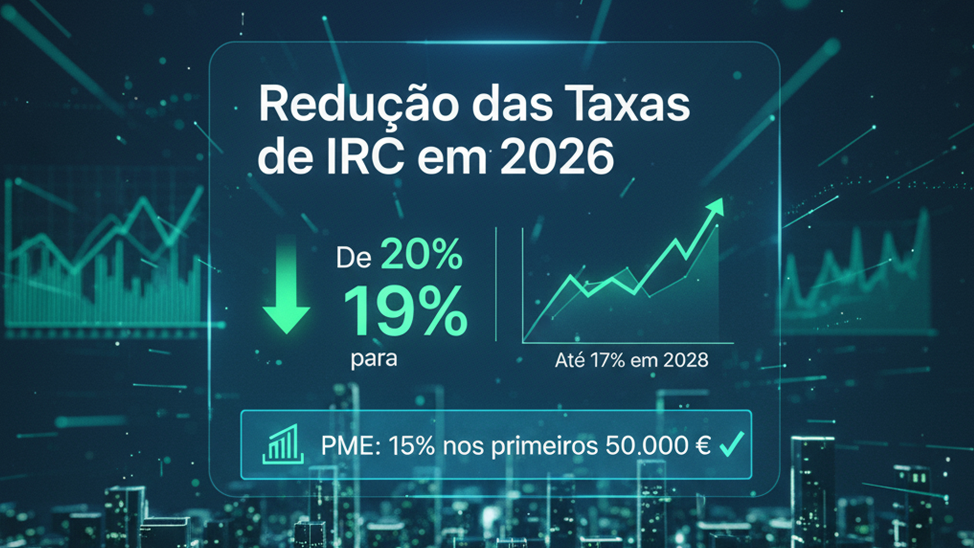 Redução das Taxas de IRC em 2026